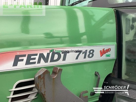 Tractor agrícola - Fendt - 718 vario tms