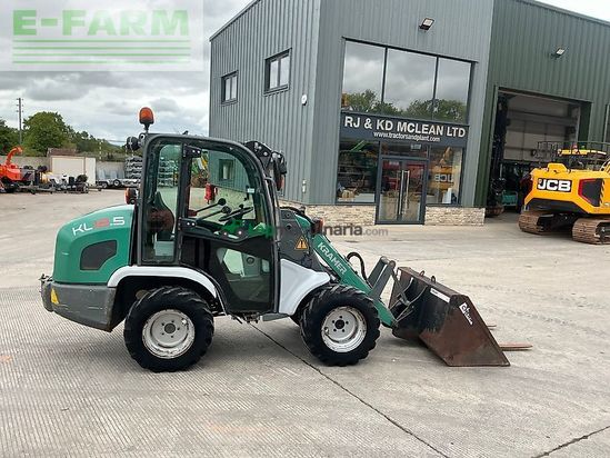 Minicargadora - kramer - kl12.5 wheeled compact loading shovel (st26518)