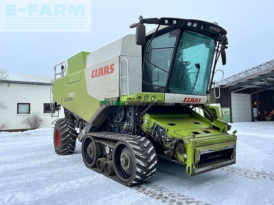 Cosechadora de Cereal - Claas - lexion 760 tt v1070 laserpilot