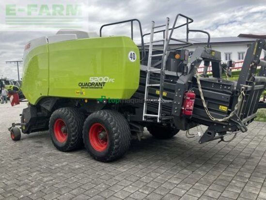 Empacadora gigant - Claas - quadrant 5200 fc