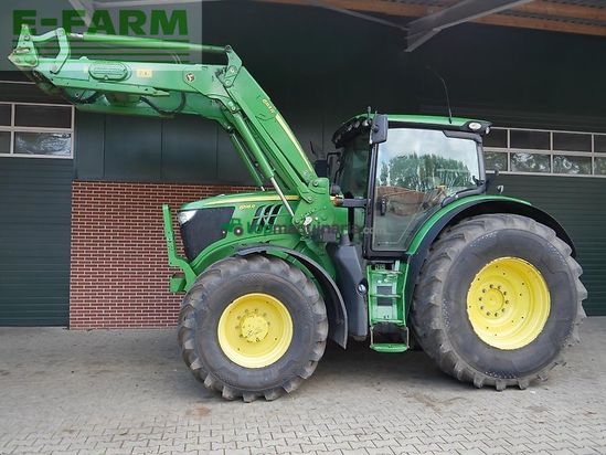 Tractor agrícola - John Deere - 6195r ap + frontlader