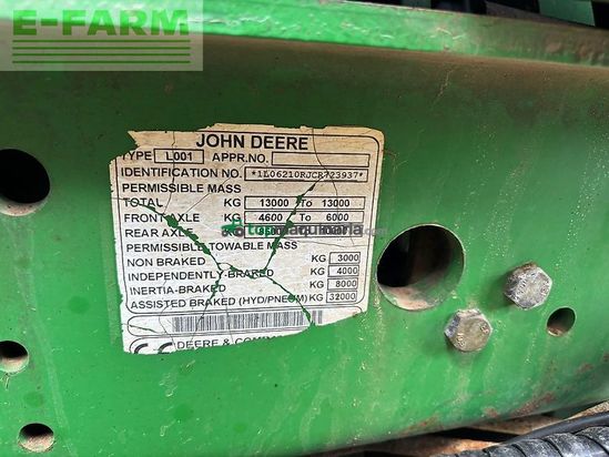 Tractor agrícola - John Deere - 6210r