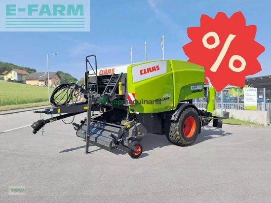 Empacadora gigant - Claas - rollant 455 rc uniwrap - wickelkombination