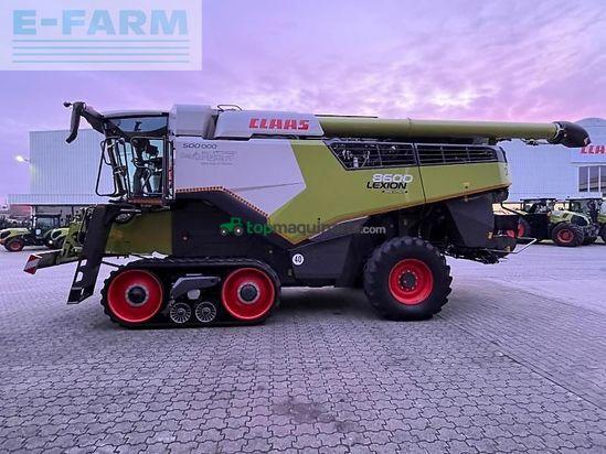 Cosechadora de Cereal - Claas - lexion 8600 terra trac