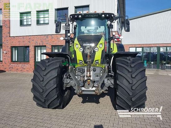 Tractor agrícola - Claas - axion 870 cmatic | frontzapfwelle | rtk