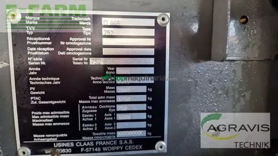 Empacadora gigant - Claas - variant 385 rc pro