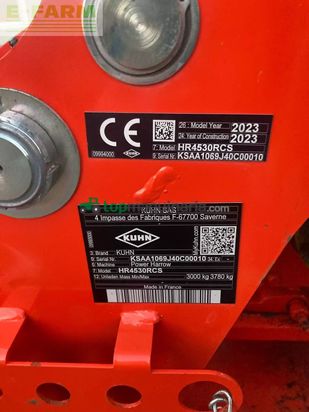 Sembradora directa - Kuhn - btfr 4530