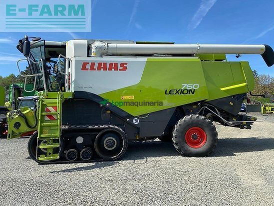 Cosechadora de Cereal - Claas - lexion 760 tt