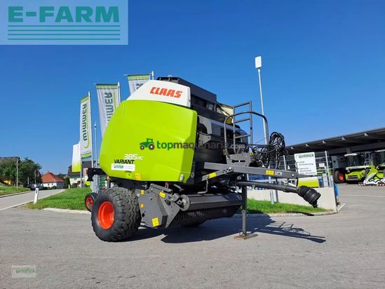 Empacadora gigant - Claas - variant 385 rc - gebrauchte rundballenpresse