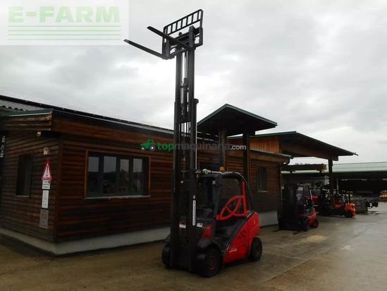 Elevadora - Linde - h25d-01 triplex 4,7m + ss + zv