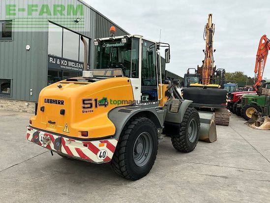 Minicargadora - Liebherr - 514 stereo wheeled loading shovel (st23960)