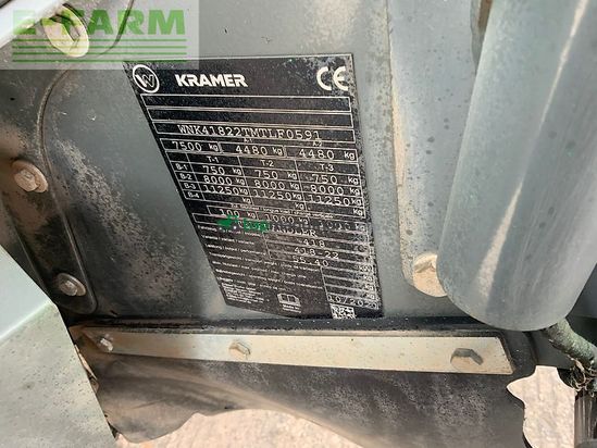 Telescopica - kramer - kt276 telehandler (st26846)