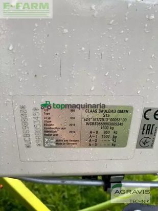 Rastrillo - Claas - liner 2900 trend