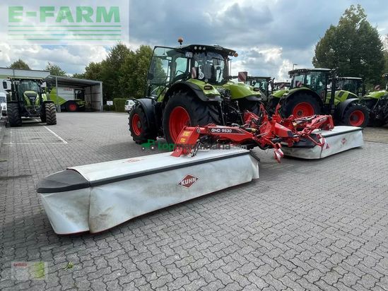 Cortacésped manual - Kuhn - gmd 9530 ff lift control