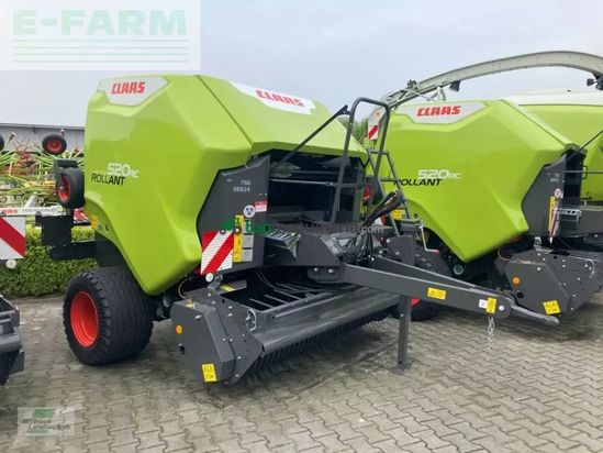 Empacadora gigant - Claas - rollant 520 rc