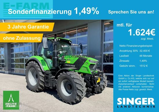 Tractor agrícola - Deutz-Fahr - 6150.4 ttv 30j led fkh 50km/h