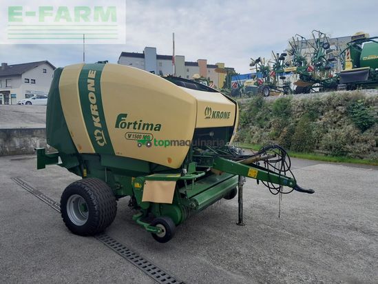 Empacadora gigant - Krone - fortima v 1500 multi cut 3.499 ballen