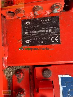 Henificador - Kuhn - fc 883 und fc 313 ff