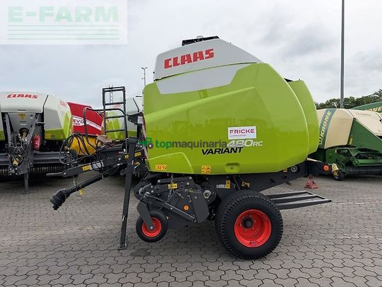 Empacadora gigant - Claas - variant 480 rc trend