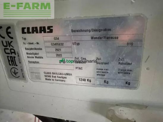 Henificador - Claas - volto 930