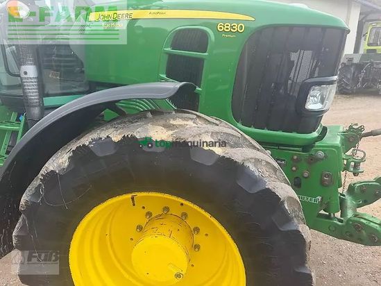 Tractor agrícola - John Deere - 6830 auto powr