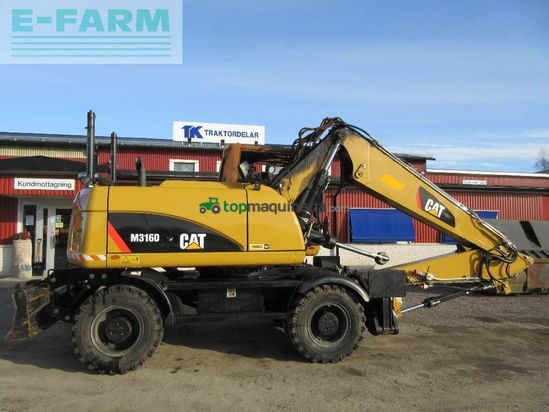 Excavadora - Caterpillar - m 316 d parts / delar