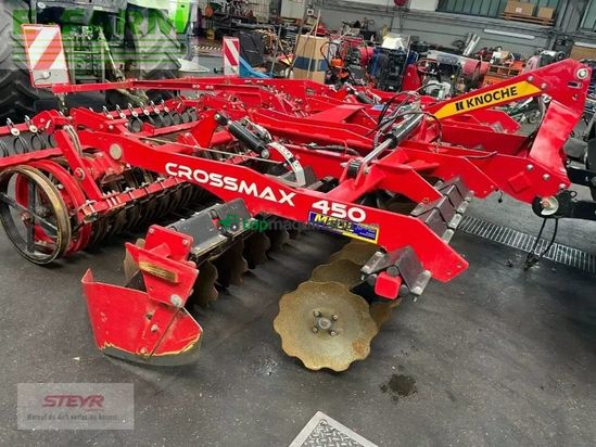 Grada rotativa - Knoche - crossmax x-kurzscheibenegge 4,5mt