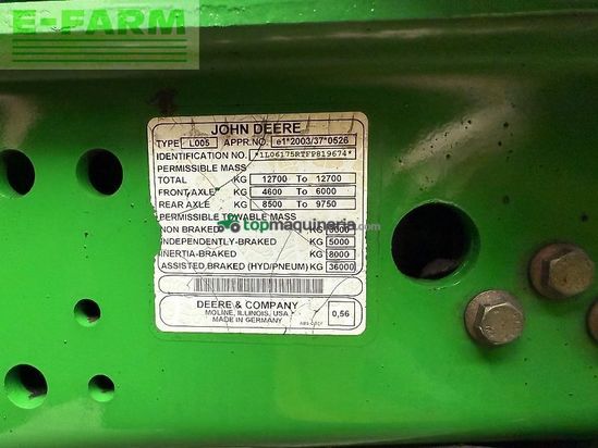 Tractor agrícola - John Deere - 6175r