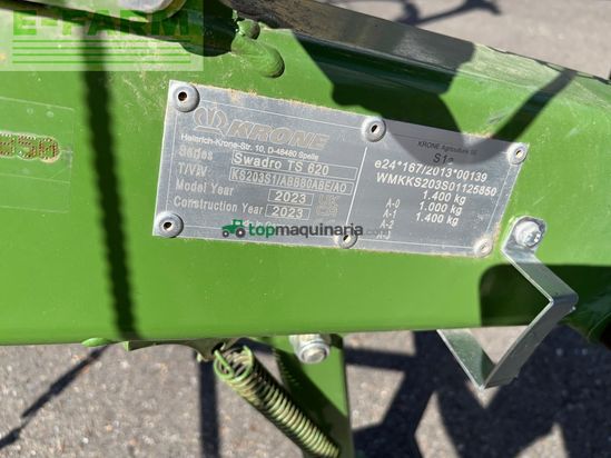 Henificador - Krone - swadro ts620