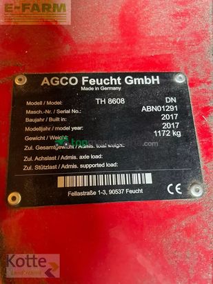 Henificador - Fella - th 8608 dn