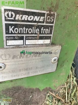 Cortacésped manual - Krone - b1000cv