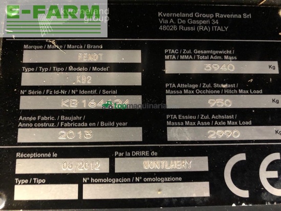 Empacadora gigant - Fendt - presse 5160v fendt