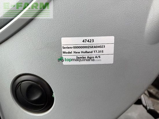 Tractor agrícola - New Holland - t7.315