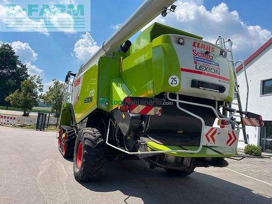 Cosechadora de Cereal - Claas - lexion 770 tt, ketten neu, sw v1200, top