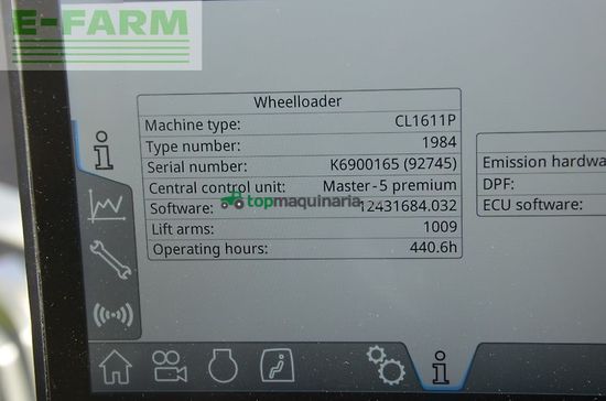 Minicargadora - Claas - torion 1611 p