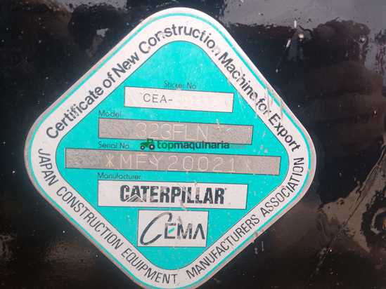 Excavadora CATERPILLAR 323FLN IHC