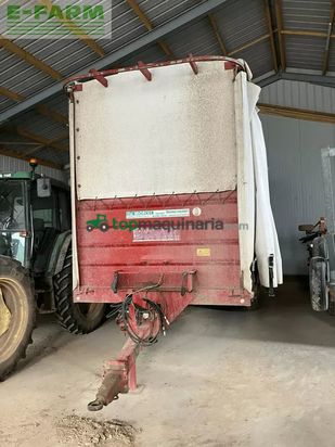 Remolqu agrícola -  - remorque bachee+tapis gourmelo