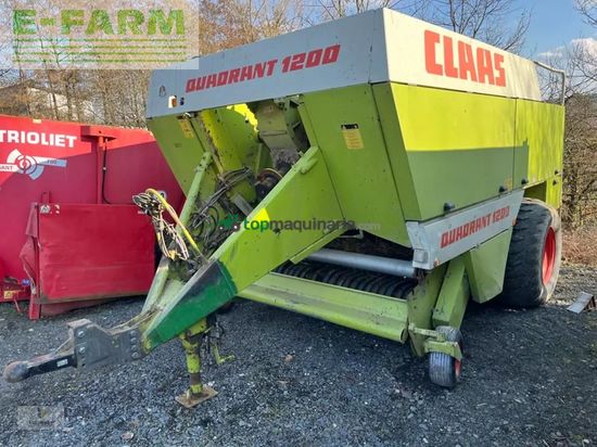 Empacadora gigant - Claas - quadrant 1200