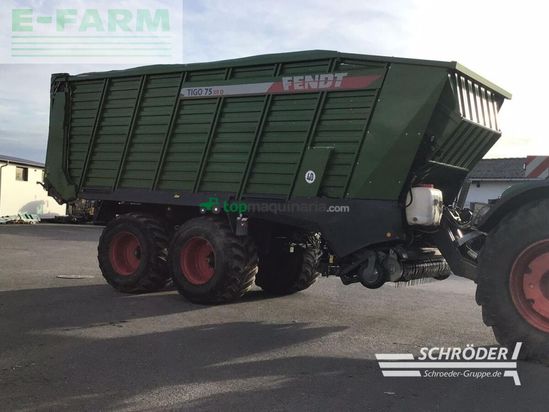 Cinta transportadora de forraje - Fendt - tigo 75 xr
