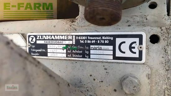 Equipamiento / accesorio - Zunhammer - pumptankwagen