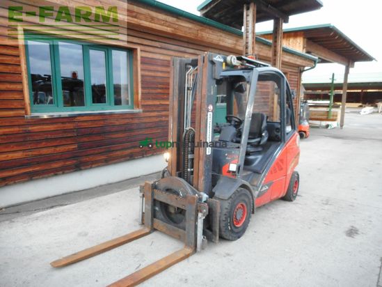 Elevadora - Linde - h30d-02 evo triplex 4,8m + drehgerät