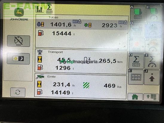 Cosechadora de Cereal - John Deere - 8600i