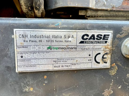 Excavadora Case CX39 B S-2