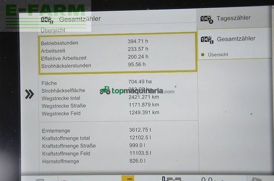 Cosechadora de Cereal - Claas - trion 730