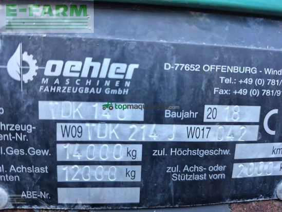 Volquet - Oehler - tdk 140