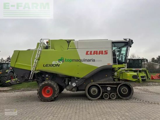 Cosechadora de Cereal - Claas - lexion 670 tt