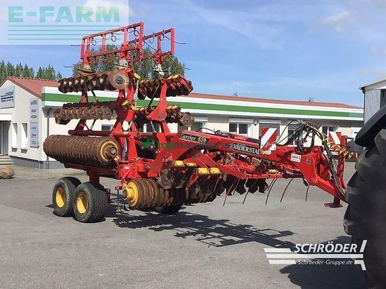 Grada de disco - Väderstad - carrier 650 classic / cross cutter