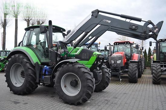 Tractor agrícola - Deutz-Fahr - agrotron 6160 p + quicke q78