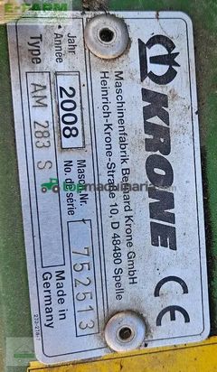 Cortacésped manual - Krone - am 283 s