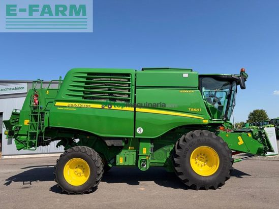 Cosechadora de Cereal - John Deere - t560i hill master